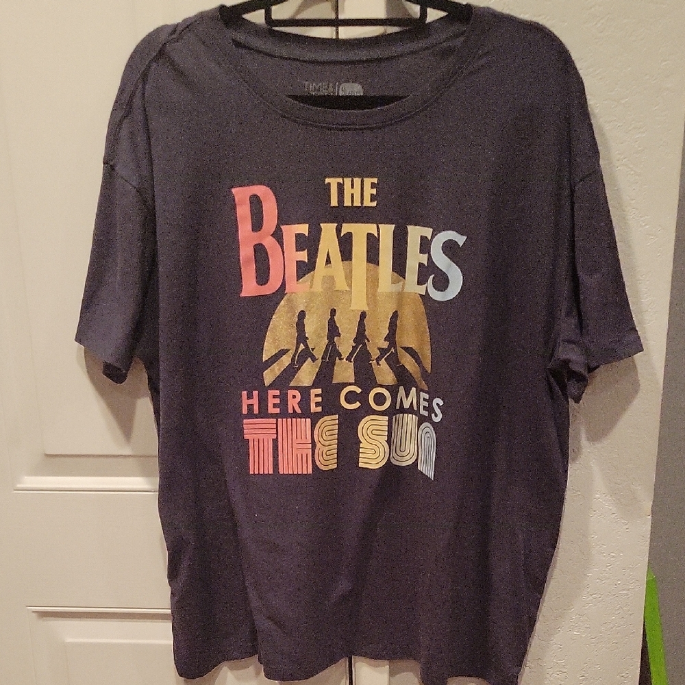 Time and Tru Gray Beatles T-Shirt